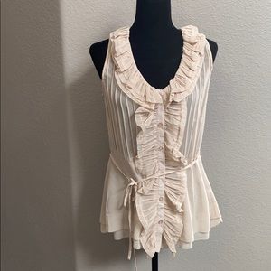 Love Stitch Ruffled Top
